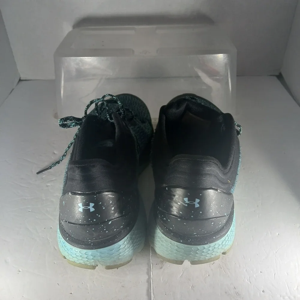 Under Armour Charged Escape 3 Size 12 Teal Black Running Shoes 3021966-004